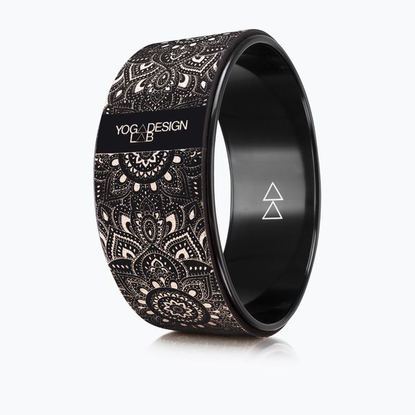 Yoga Design Lab Yoga Design Lab Колело черно WH-Cork-Mandala Black