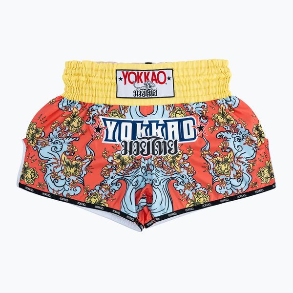 yokkao YOKKAO Хавайски оранжеви ММА шорти TYBS-136-2