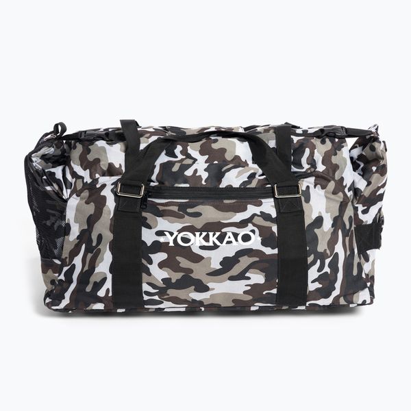 YOKKAO YOKKAO Кабриолетна спортна чанта Camo Grey/Black BAG-2-G