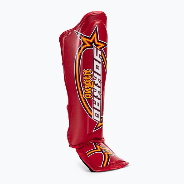 YOKKAO YOKKAO Вертикални предпазители за подбедрици червени SYGL-VL-2