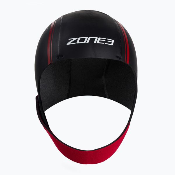 ZONE3 Zone3 Неопренова шапка за плуване червена/черна NA18UNSC108