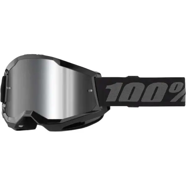 100% 100% STRATA 2 Downhill очила, черно, размер