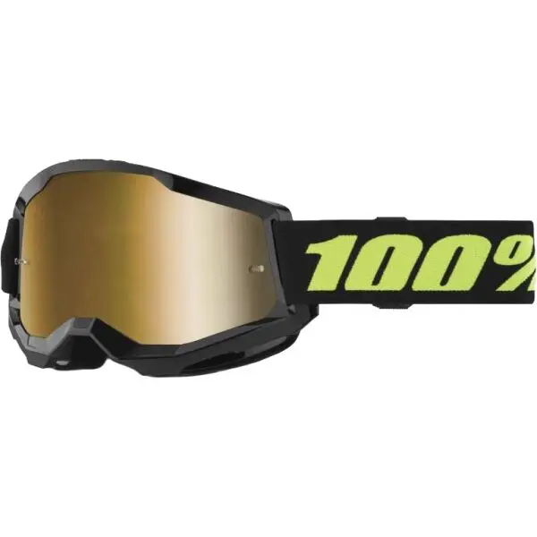 100% 100% STRATA 2 Downhill очила, черно, размер