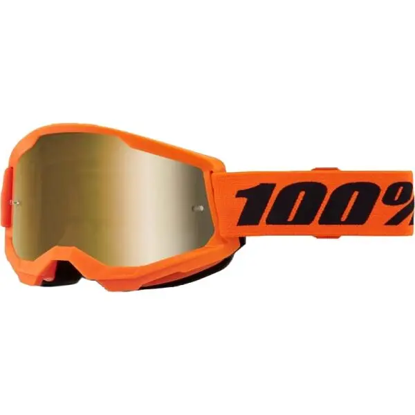 100% 100% STRATA 2 Downhill очила, оранжево, размер