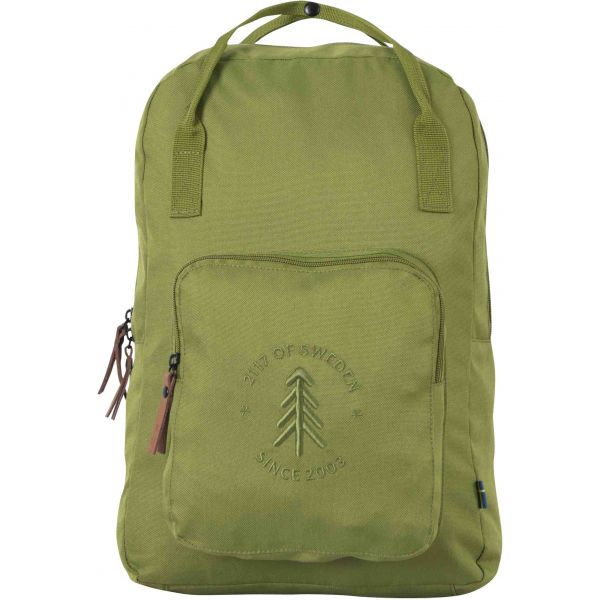 2117 2117 STEVIK 20L Дамска градска раница, зелено, размер