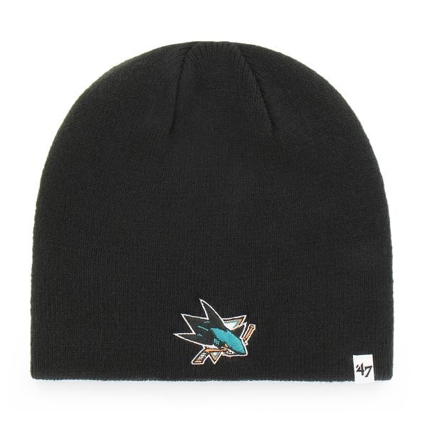 47 47 BKB NHL SAN JOSE SHARKS BEANIE Зимна шапка, черно, размер UNI