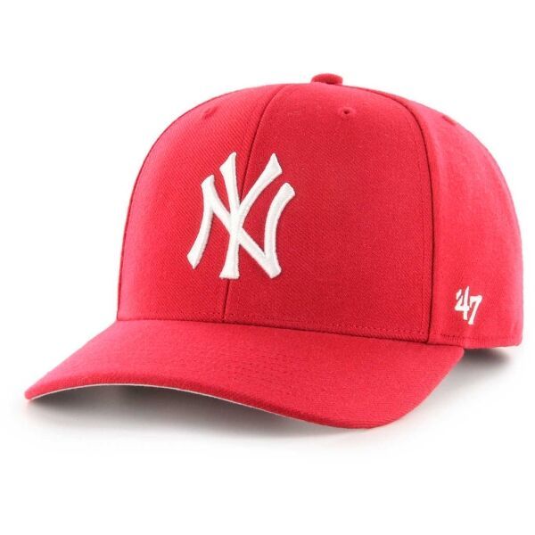 47 47 MLB NEW YORK YANKEES COLD ZONE MVP DP Шапка с козирка, червено, размер ns