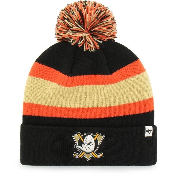 47 47 NHL ANAHEIM DUCKS BREAKAWAY CUFF KNIT Зимна шапка, черно, размер UNI