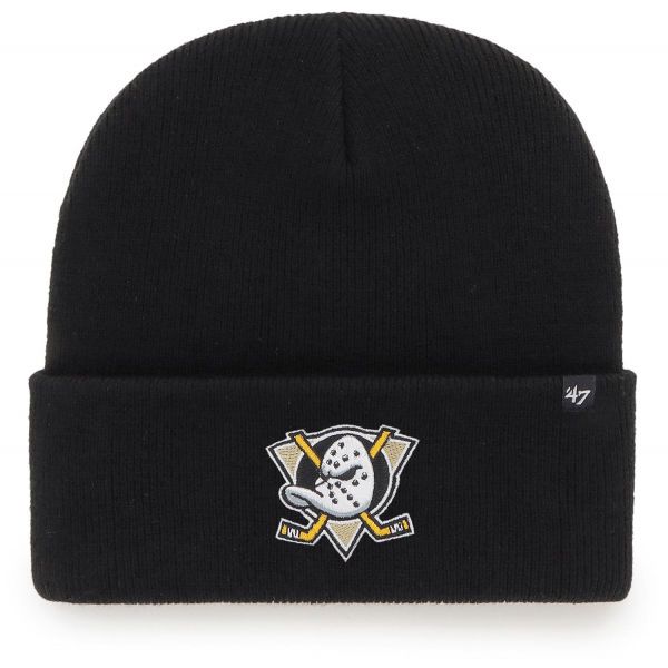 47 47 NHL ANAHEIM DUCKS HAYMAKER ’47 CUFF KNIT BLK Зимна шапка, черно, размер UNI