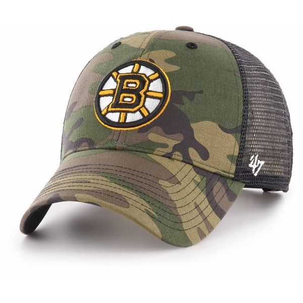 47 47 NHL BOSTON BRUINS CAMO BRANSON 47 MVP Шапка с козирка, khaki, размер UNI
