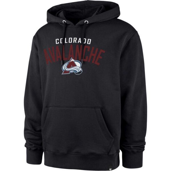 47 47 NHL COLORADO AVALANCHE HELIX HOOD Клубен суитшърт, черно, размер S