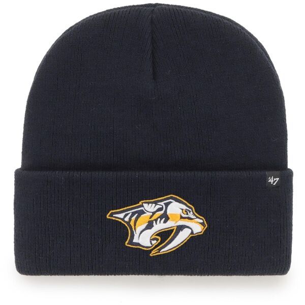 47 47 NHL NASHVILLE PREDATORS HAYMAKERr CUFF KNIT Зимна шапка, тъмносин, размер UNI