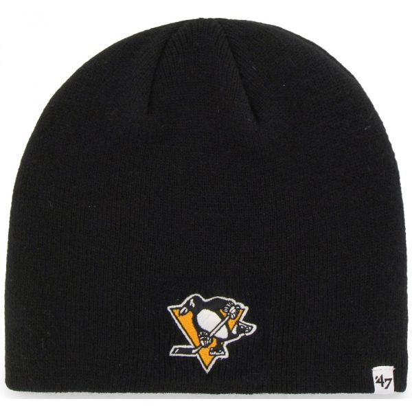 47 47 NHL PITTSBURGH PENGUINS BEANIE Зимна шапка, черно, размер UNI