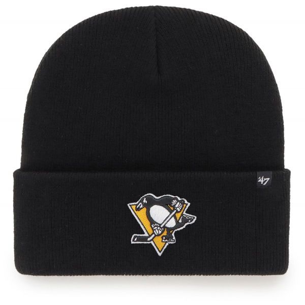 47 47 NHL PITTSBURGH PENGUINS HAYMAKER '47 CUFF KNIT BLK Зимна шапка, черно, размер UNI