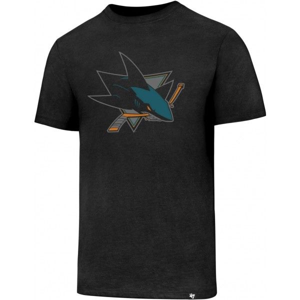 47 47 NHL SAN JOSE SHARKS CLUB TEE Мъжка тениска, черно, размер S