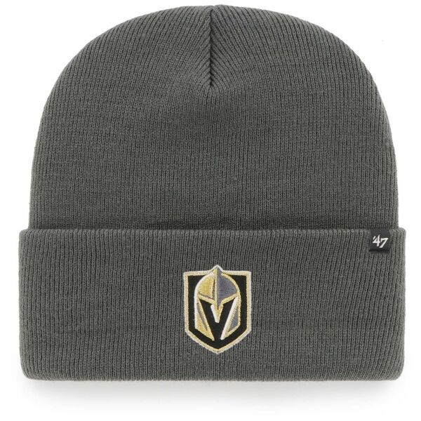 47 47 NHL VEGAS GOLDEN KNIGHTS HAYMAKER CUFF KNIT Зимна шапка, тъмносиво, размер UNI