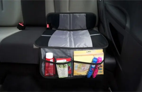 4Car 4Car ORGANIZER Органайзер с подложка за детско столче, черно, размер