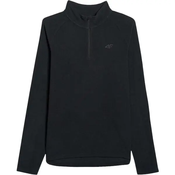 4F 4F FLEECE UNDERWEAR Мъжки суитшърт, черно, размер