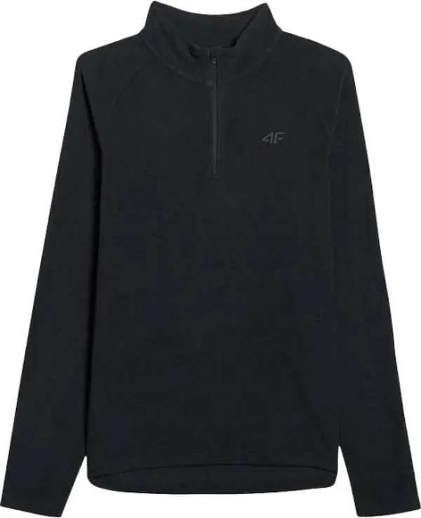 4F 4F FLEECE UNDERWEAR Мъжки суитшърт, черно, размер