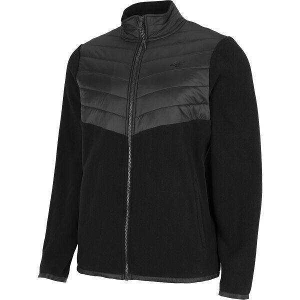 4F 4F JACKET HYBRID MEN´S Мъжко яке за преходния сезон, черно, размер