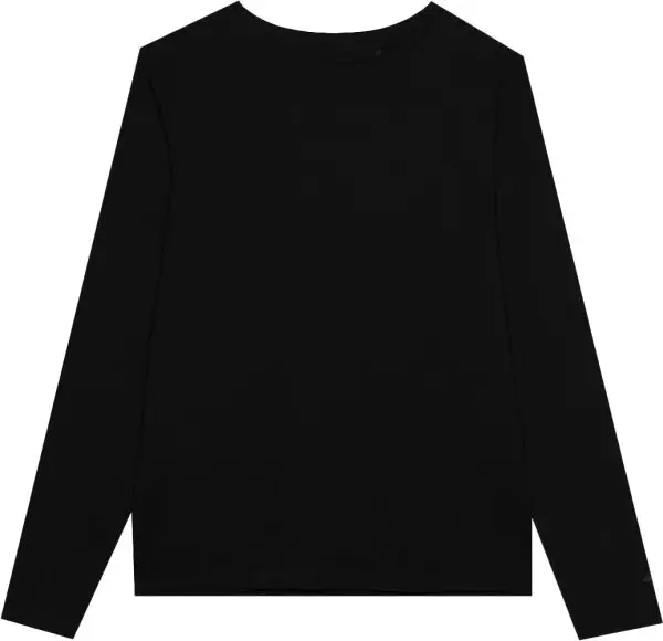 4F 4F LONGSLEEVE Дамска тениска с дълъг ръкав, черно, размер