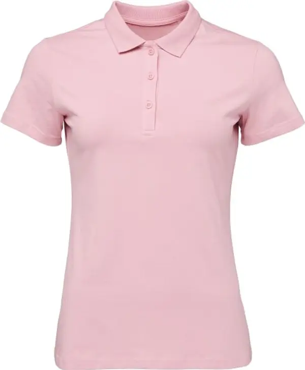 4F 4F POLO Дамска тениска с яка, розово, размер