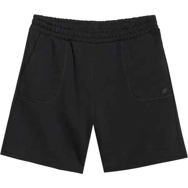 4F 4F SHORTS CAS Мъжки трикотажни къси панталони, черно, размер