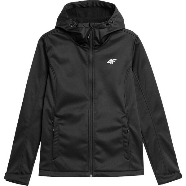 4F 4F SOFTSHELL JACKET W Дамско софтшел яке, черно, размер