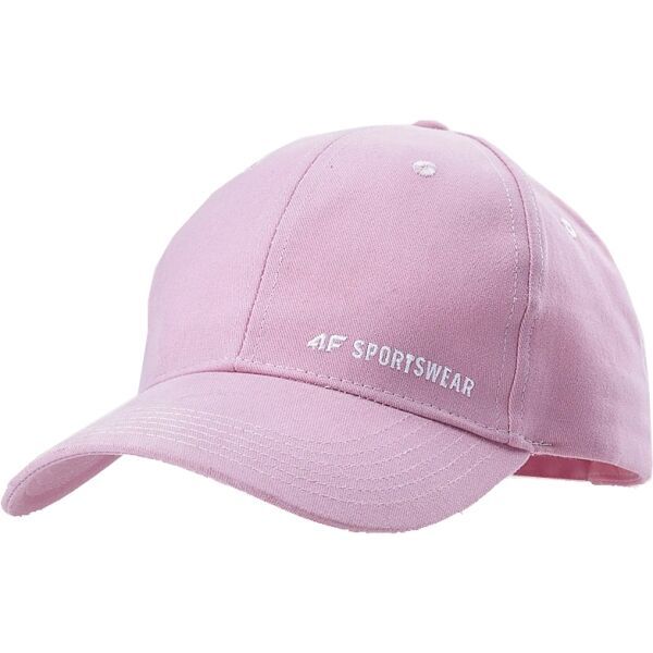 4F 4F STRAPBACK Дамска шапка с козирка, розово, размер