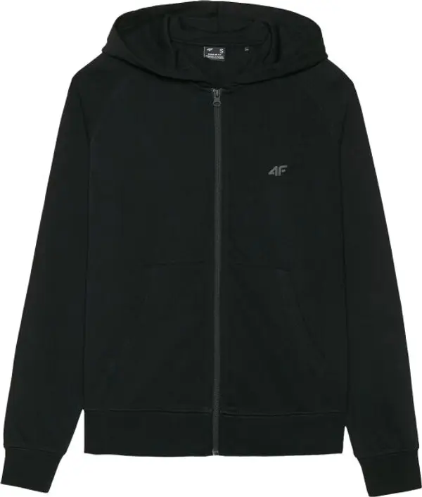 4F 4F SWEATSHIRT Дамски суитшърт, черно, размер