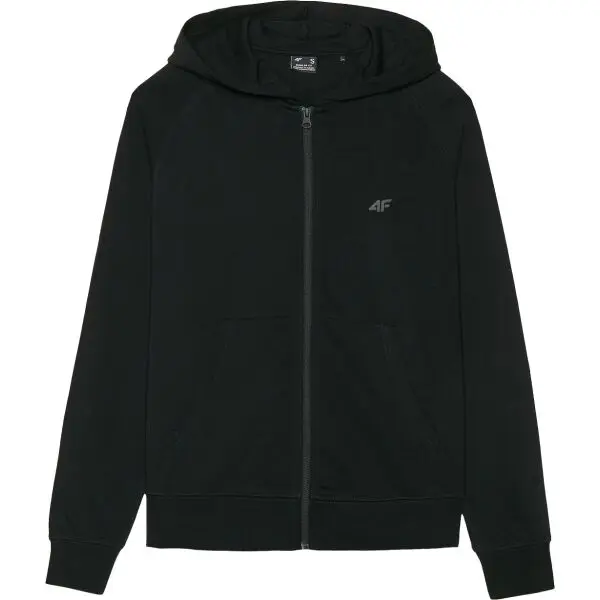4F 4F SWEATSHIRT Дамски суитшърт, черно, размер