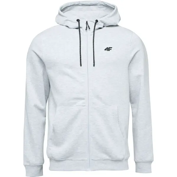 4F 4F SWEATSHIRT LEO Мъжки суитшърт, сиво, размер