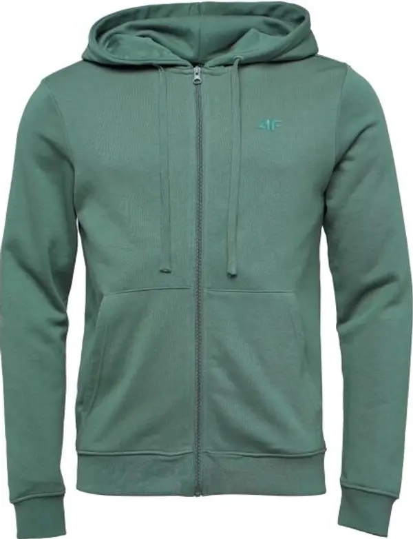 4F 4F SWEATSHIRT Мъжки суитшърт, зелено, размер