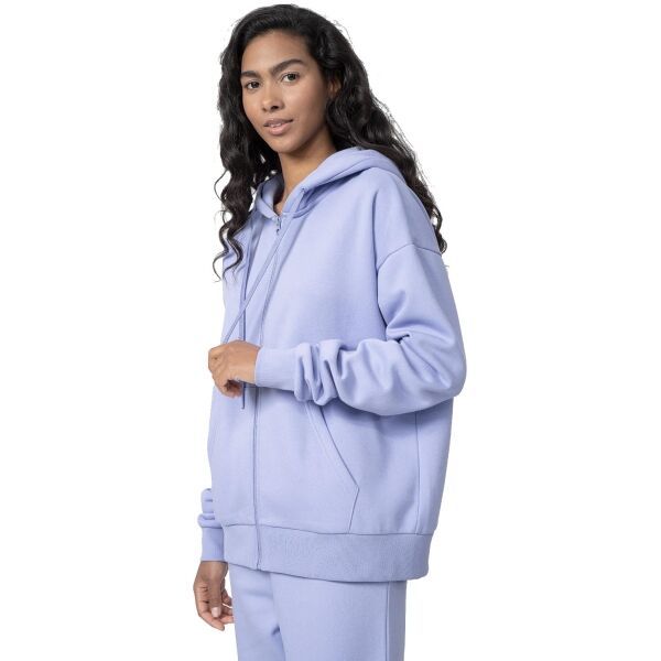 4F 4F SWEATSHIRT W Дамски суитшърт, лилаво, размер