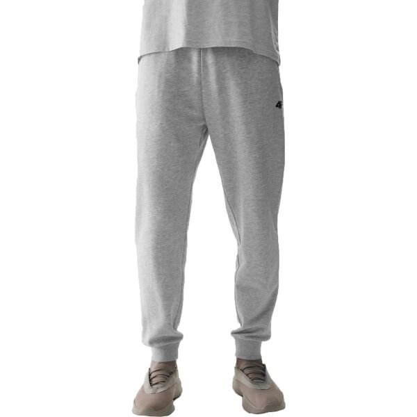 4F 4F TROUSERS BASIC Мъжки спортни панталони, сиво, размер