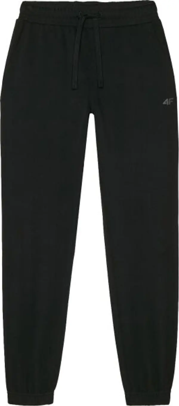 4F 4F TROUSERS CAS Дамско спортно долнище, черно, размер