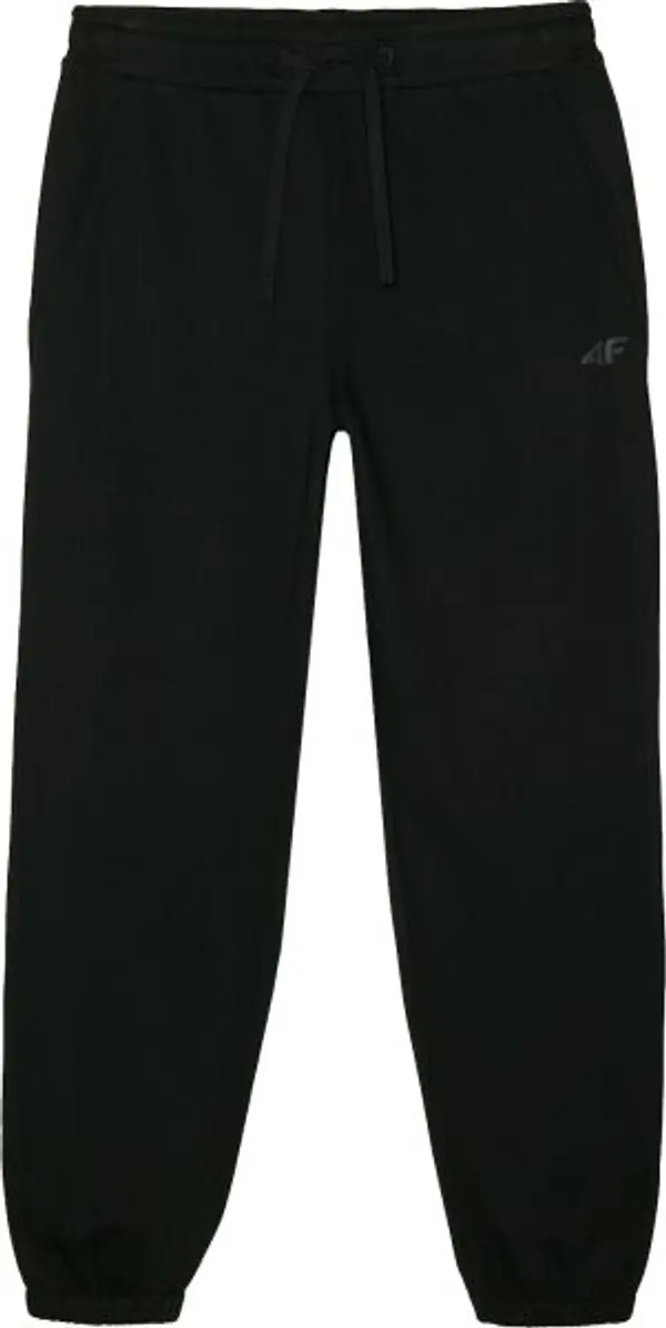 4F 4F TROUSERS CAS FT Мъжко спортно долнище, черно, размер