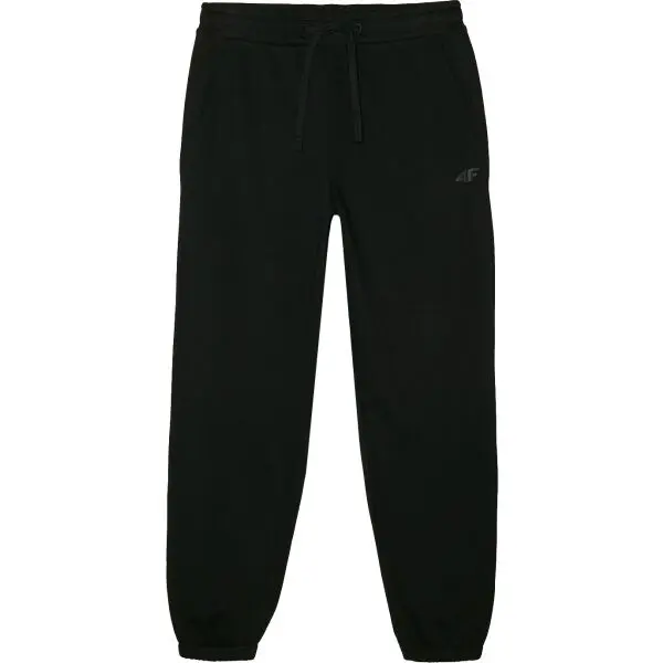 4F 4F TROUSERS CAS FT Мъжко спортно долнище, черно, размер