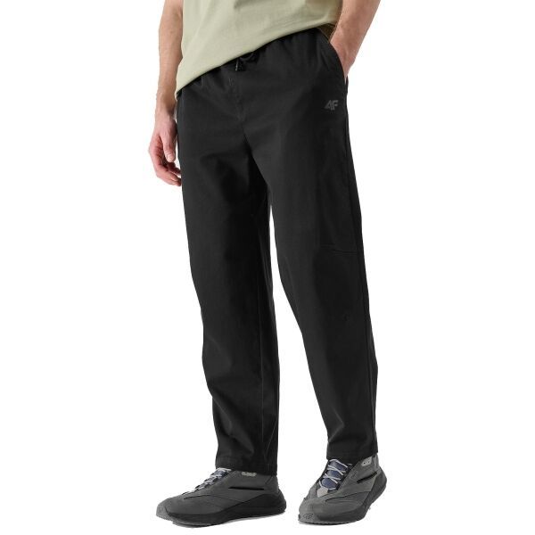4F 4F TROUSERS CAS Мъжки панталони, черно, размер