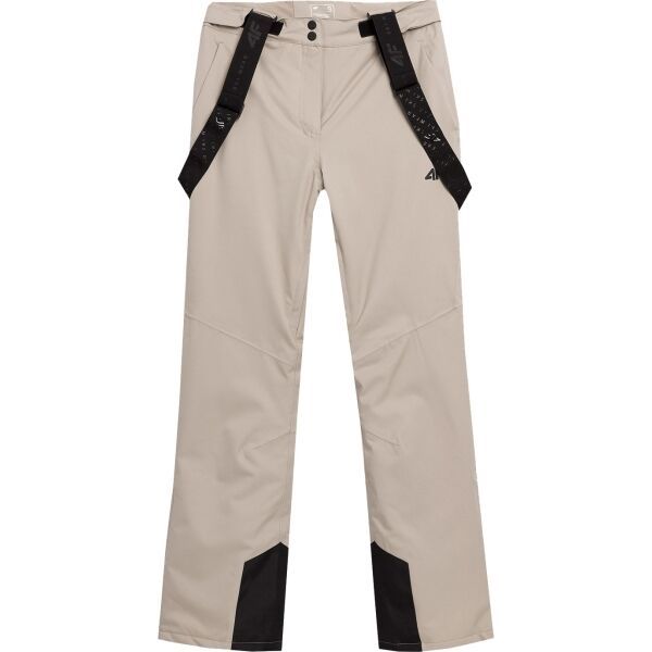 4F 4F TROUSERS SKI Дамски ски панталони, бежово, размер
