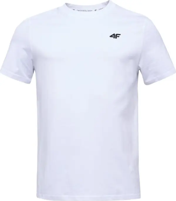 4F 4F TSHIRT JACK Мъжка тениска, бяло, размер