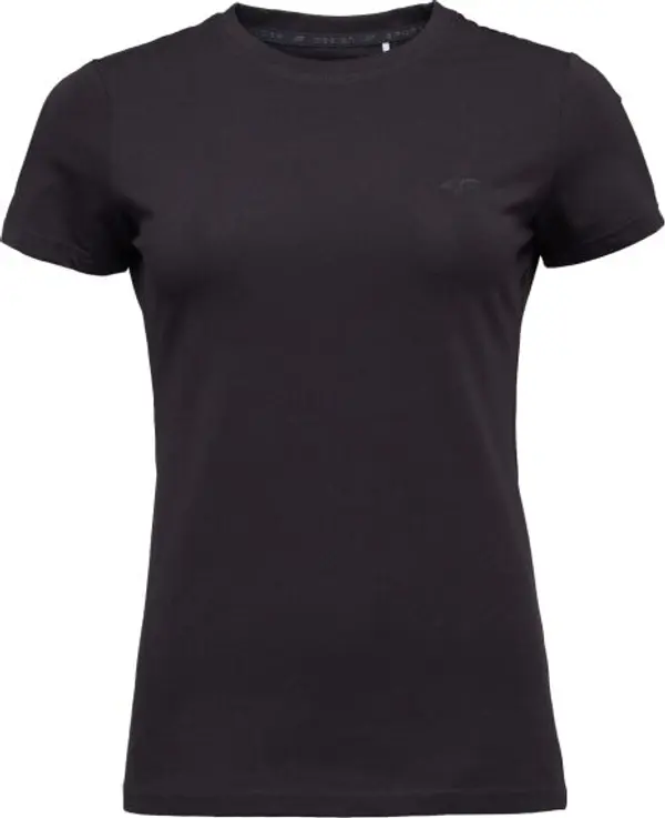 4F 4F TSHIRT MARGOT Дамска тениска, черно, размер