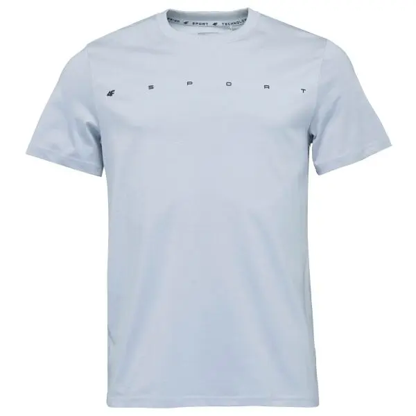 4F 4F TSHIRT MEN Мъжка тениска, сиво, размер