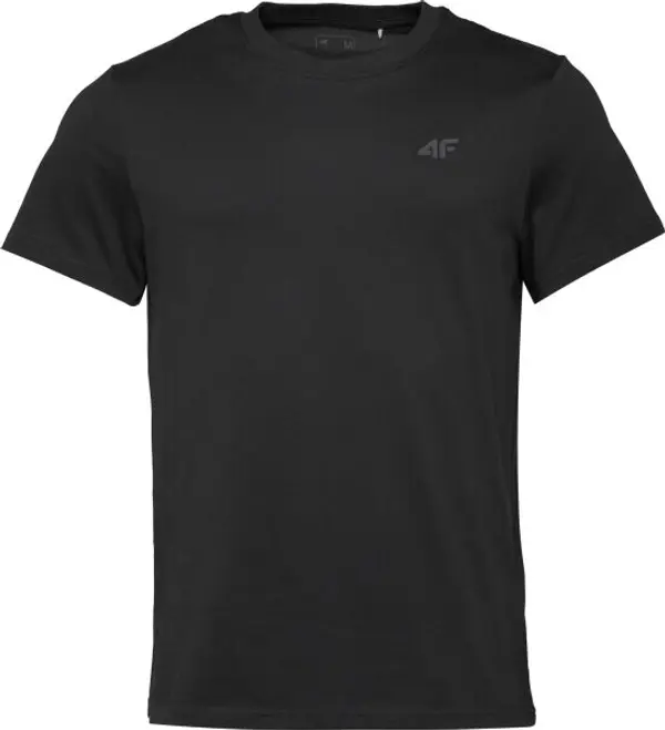 4F 4F TSHIRT Мъжка тениска, черно, размер