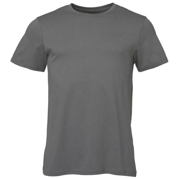 4F 4F TSHIRT SMALL LOGO Мъжка тениска, тъмносиво, размер