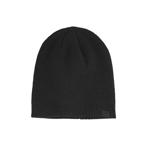 4F 4F WINTER CAP Мъжка зимна шапка, черно, размер