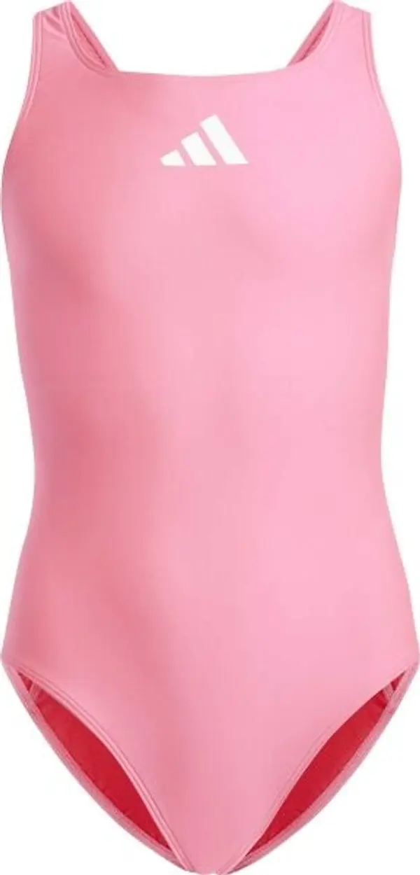 adidas adidas 3 BARS SOL ST Y Бански за момичета, розово, размер