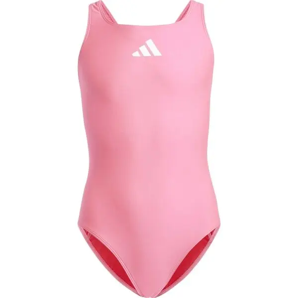 adidas adidas 3 BARS SOL ST Y Бански за момичета, розово, размер