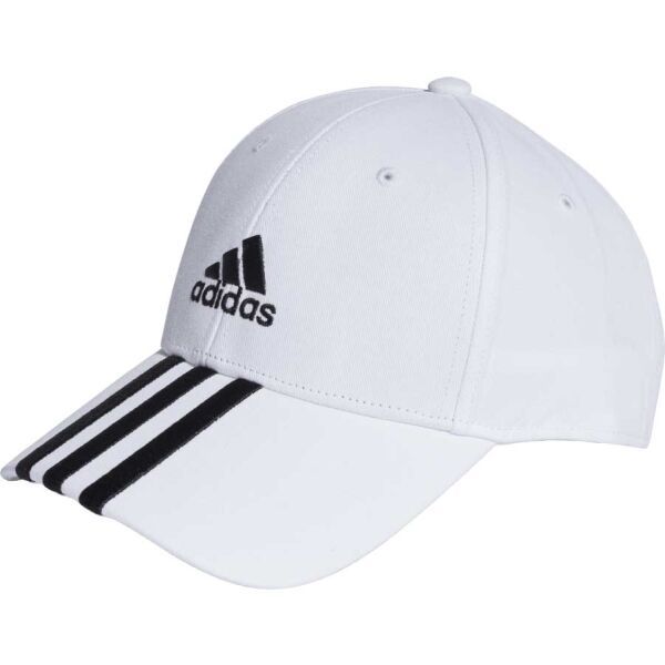 adidas adidas 3-STRIPES BASEBALL CAP Шапка с козирка, бяло, размер