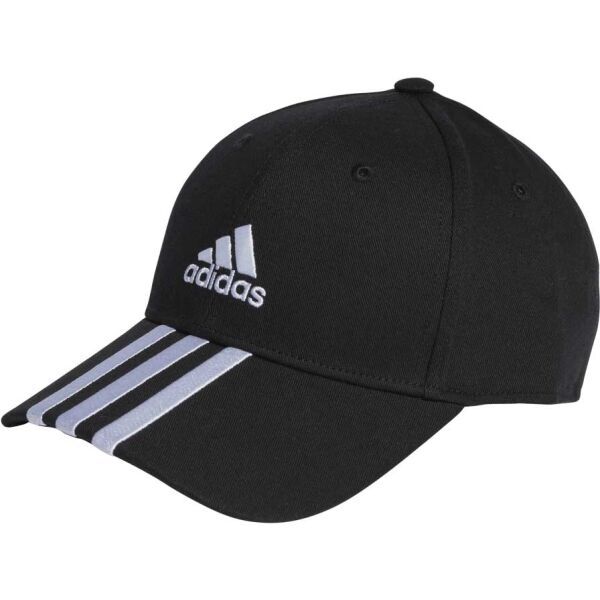 adidas adidas 3-STRIPES BASEBALL CAP Шапка с козирка, черно, размер
